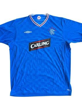 2009-10 Rangers F.C. Umbro Home Football Jersey Size: XL